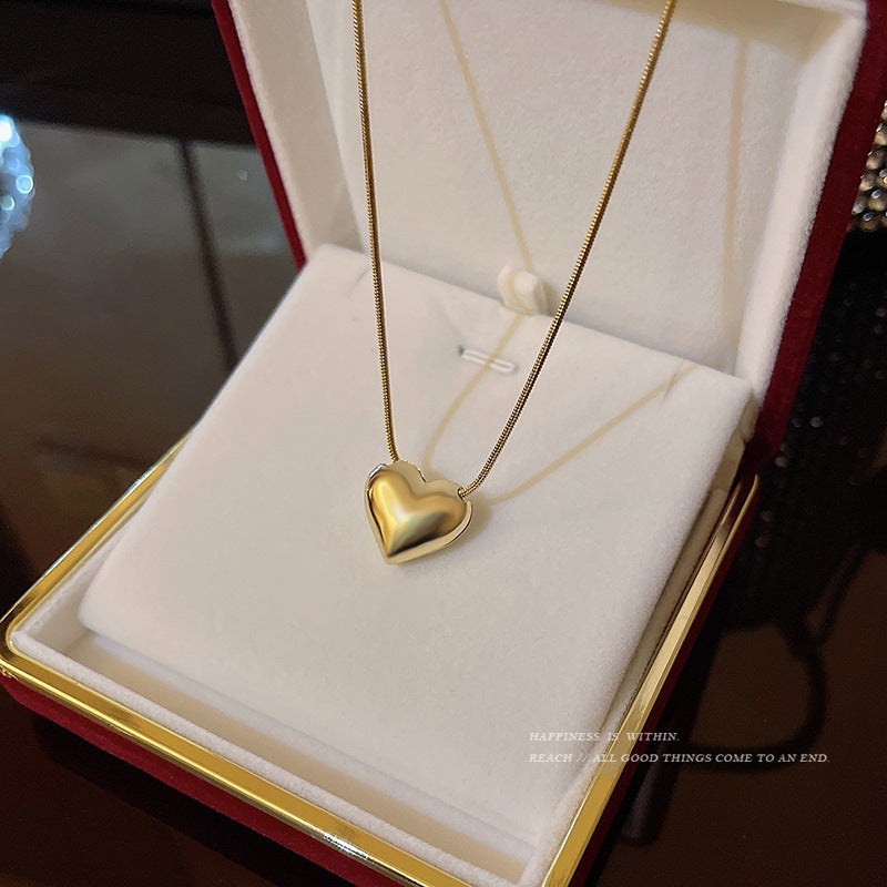 To My Granddaughter Close to My Heart Necklace - Always in My Heart