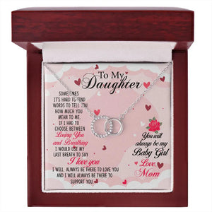 Dear Daughter - Circle of Love Necklace - Forever My Daughter