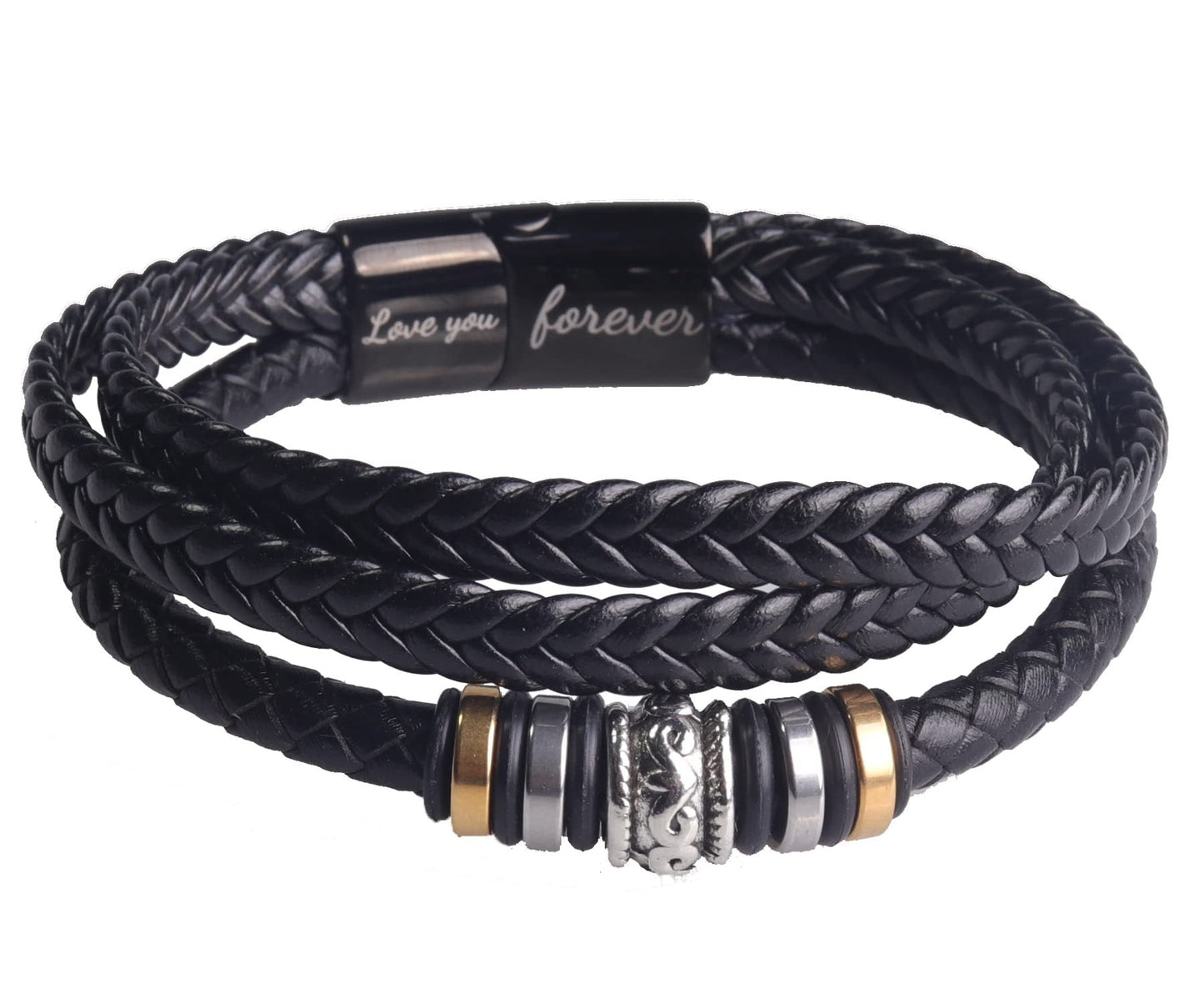 To My Dear Fiance Legacy Loop Bracelet - Our Story denys