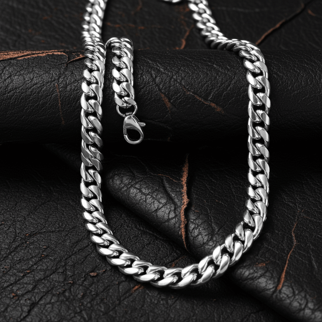 To My Son - Always With You - Strength and  Protection Cuban Chain Necklace