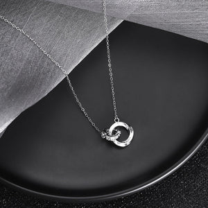 To My Dear Wife Infinite embrace Necklace