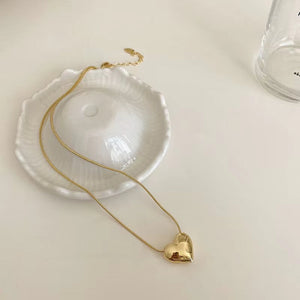 Happy Anniversary Dear Daughter Close to My Heart Necklace - Always my little girl