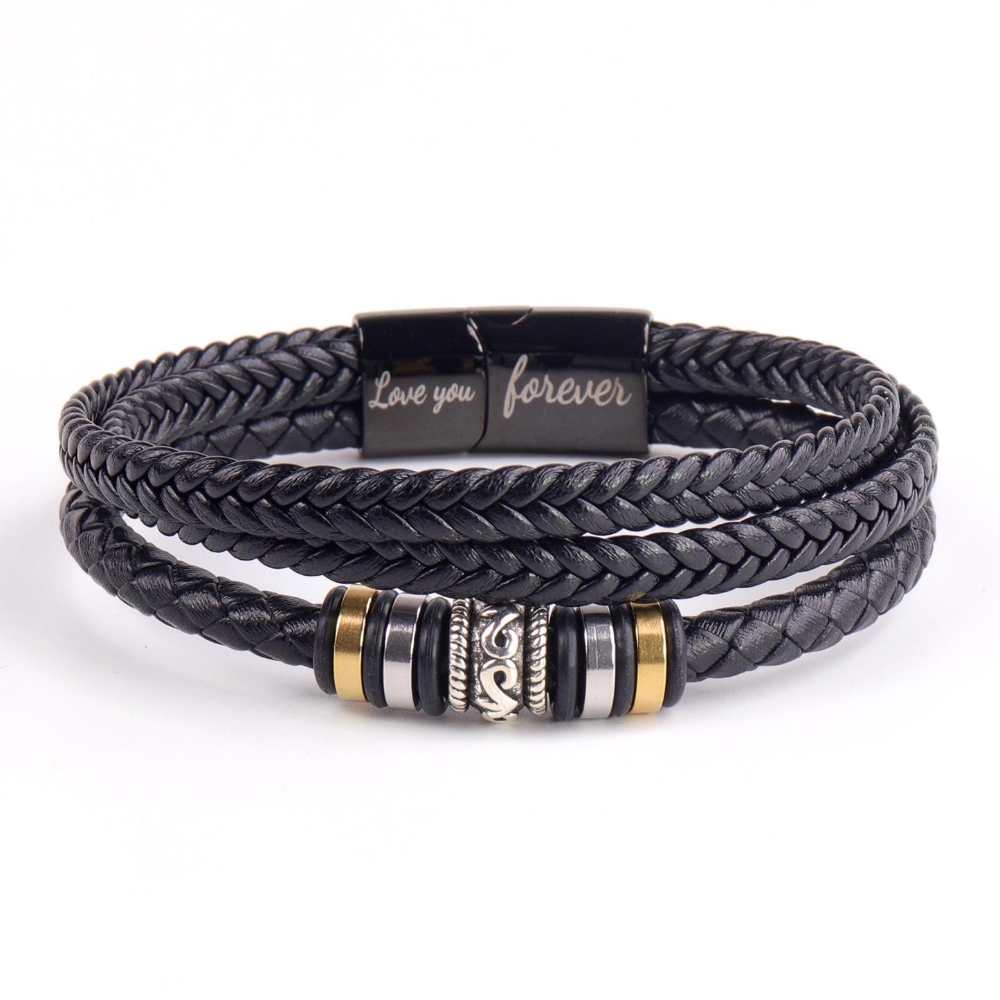 To My Son Legacy Loop Bracelet - Keep Moving Forward