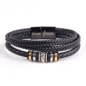 To My Husband Legacy Loop Bracelet - Love That Lasts