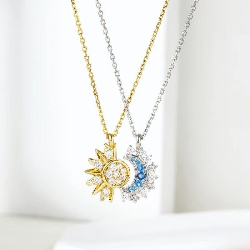 Sun & Moon Best Friends Necklace Set