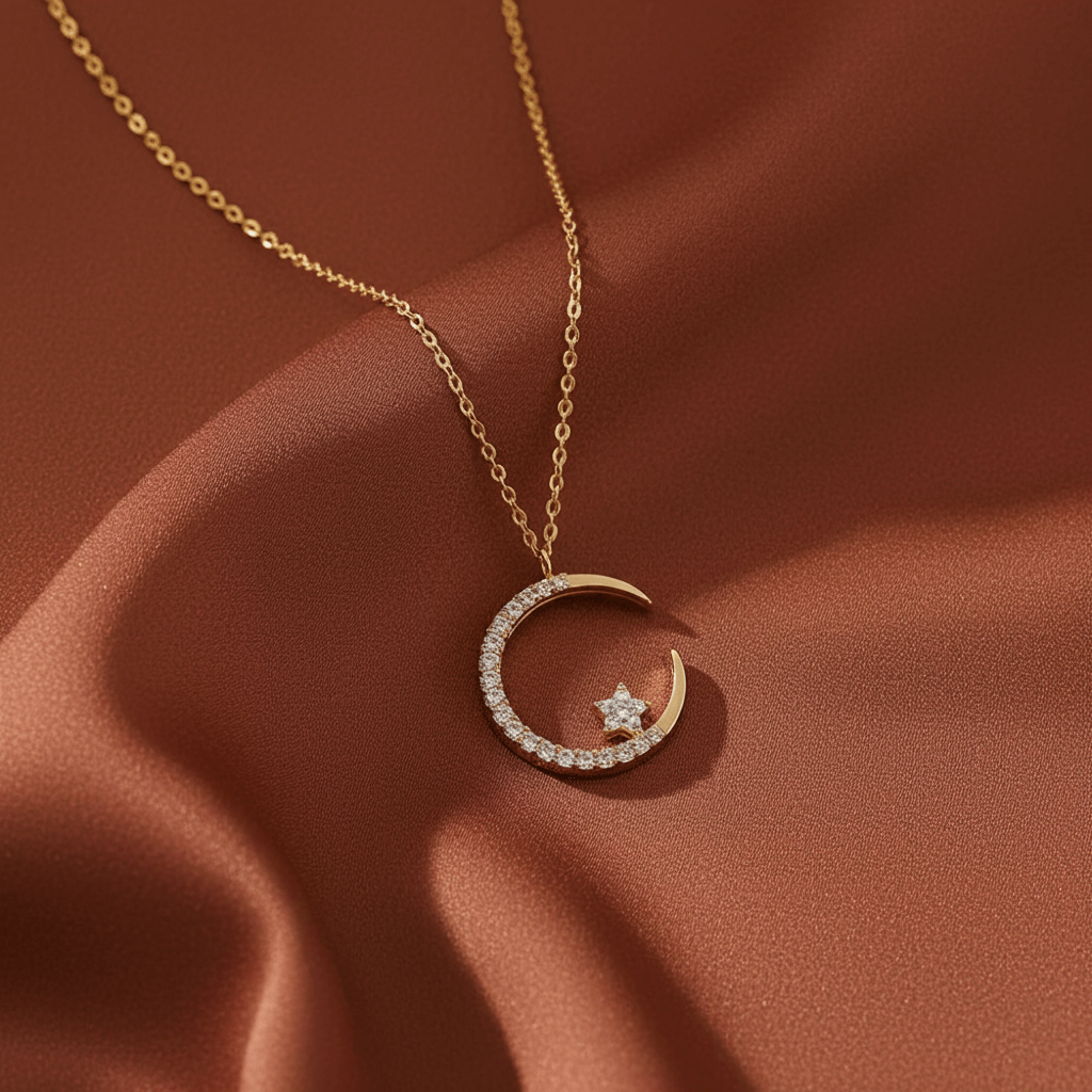 Dear Mother - The Light That Guides My Heart - Guiding star Necklace