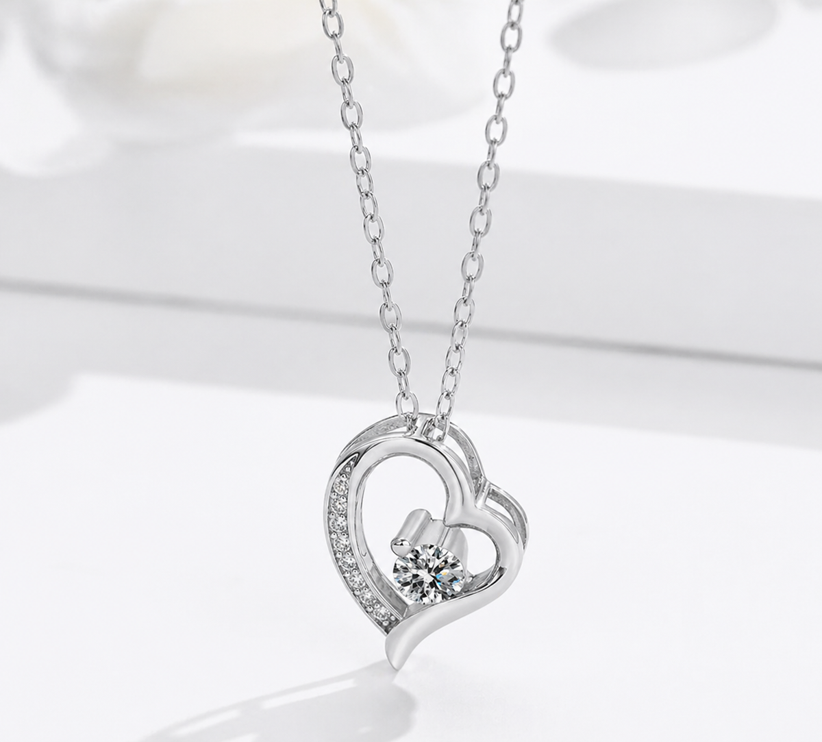 To My Daughter Heart Necklace - A Father’s Promise